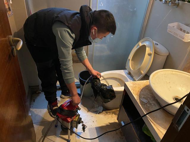 官渡马桶疏通-疏通下水道